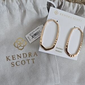 Kendra Scott Zorte Open Frame Rose Gold